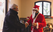 FRANCE - SANTA CLAUS  - TOWN HALL - CHILDREN - FESTIVAL COMMITTEE - MAYOR
