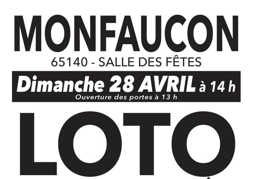 LOTO LE 28 AVRIL 2024